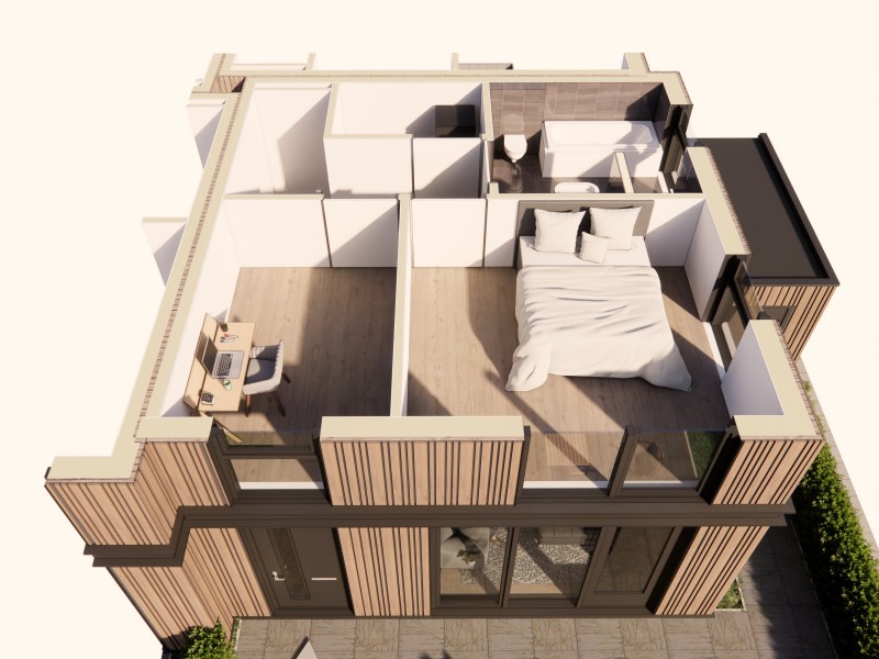 20210202 optie 2 slaapkamers